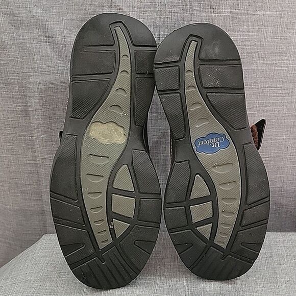 Dr. Comfort Mike 8660 brown black Leather Men's 10 XWide Boat Loafer Therapeutic - Picture 10 of 12